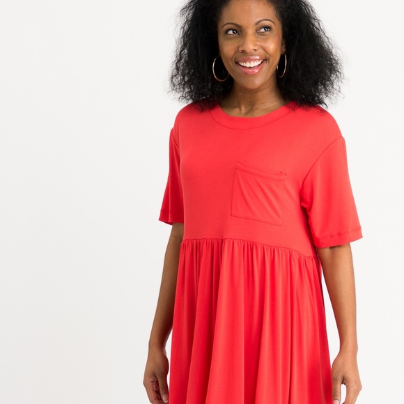 Agnes & Dora Dresses & Skirts - Mini Dress Kahlo Coral